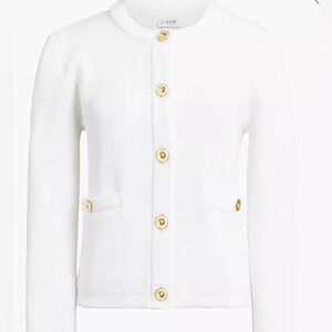J.Crew Factory- Cotton lady jacket cardigan sweater